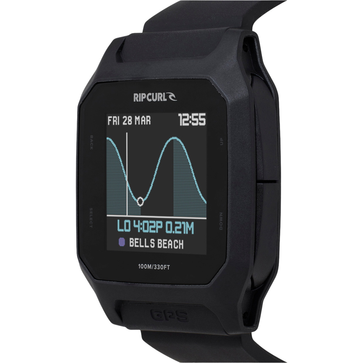 2026 Rip Curl Suche GPS 3 Surf Uhr 010MTI - Midnight